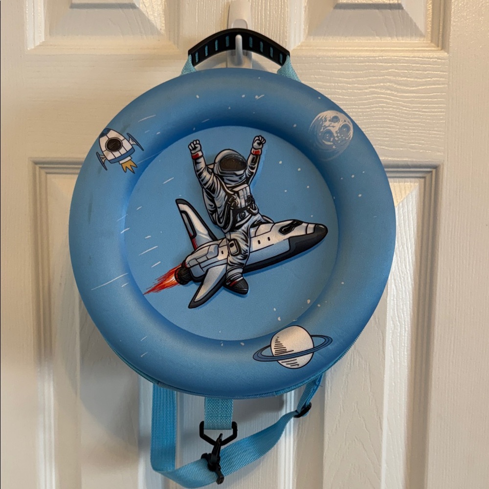 Kids Round Astronaut Lightyear Tire Backpack